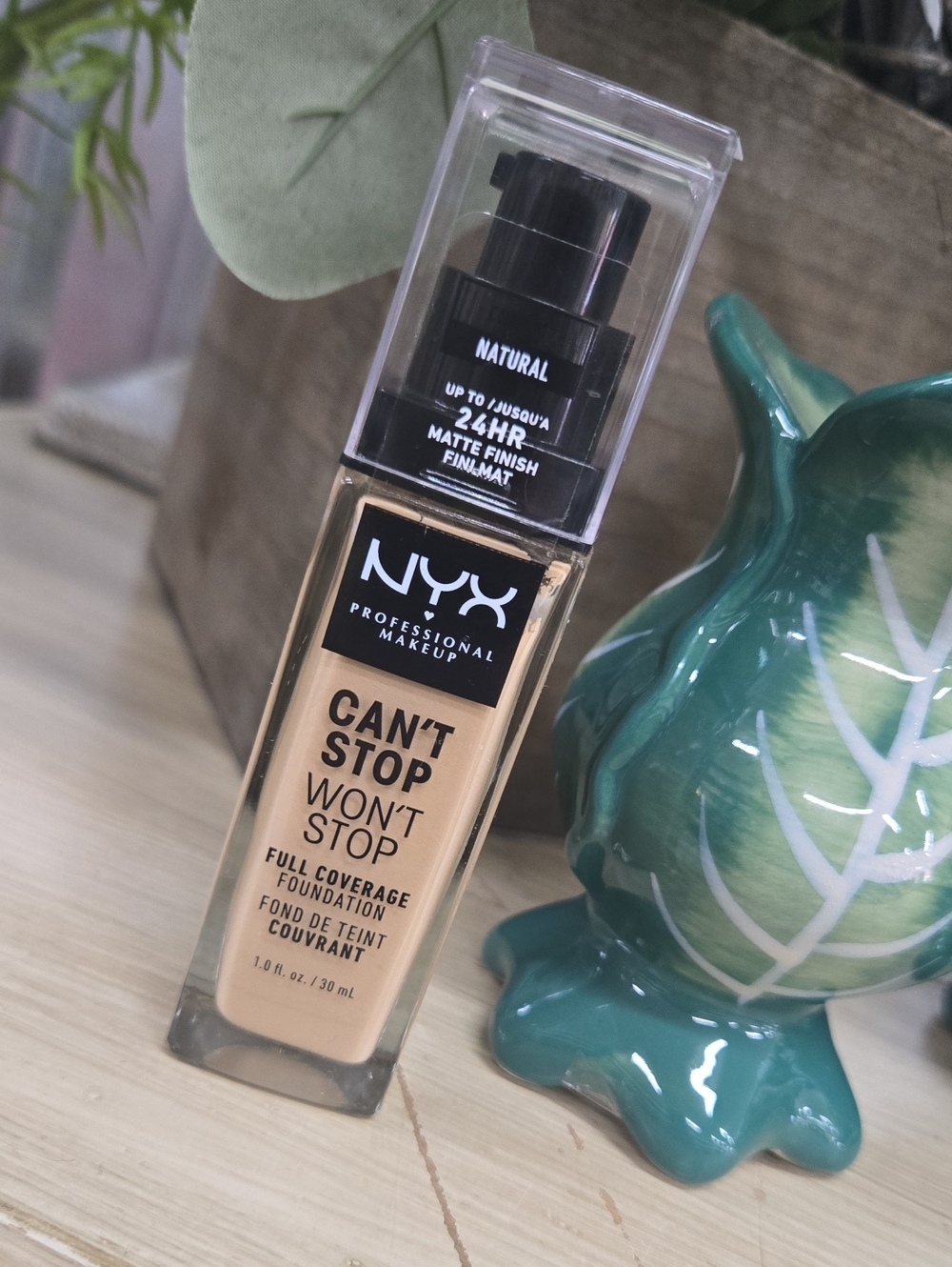 NYX Can’t Stop Won’t Stop Full Coverage Foundation — Natural Beige